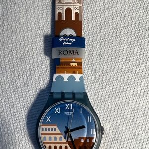 Swatch watch destination Rome.